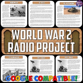 Preview of World War 2 Battles Radio Show Project: Pearl Harbor, D-Day, & More