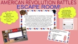 Battles of the American Revolution Escape room w/Bitmoji C