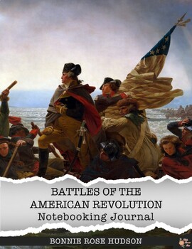 Preview of Battles of the American Revolution Notebooking Journal (with Easel Activity)