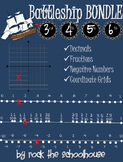 Battleship BUNDLE Games (decimals, fractions, negatives, c
