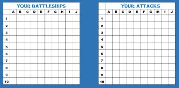 Preview of Battleship Excel