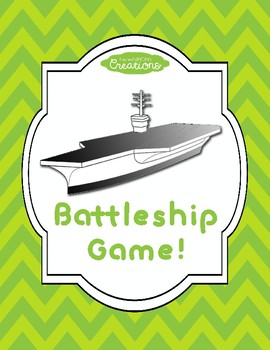 Preview of ELA/EFL/ESL Battleship Game! NO PREP