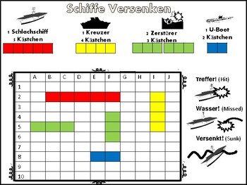 Battleship In German Schiffe Versenken