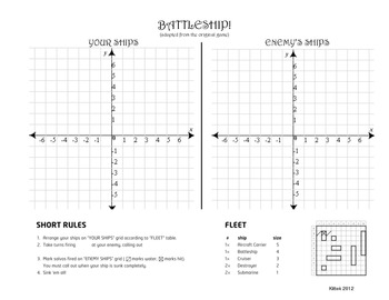 coordinate grid games battleship online