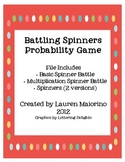 Battling Spinners Probability Game