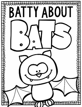 Preview of Batty About Bats: Bats Research Book With QR Codes