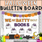 Batty About Books Halloween Bulletin Board Set - Class Decor