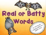 Batty Words (Real and Nonsense Words)