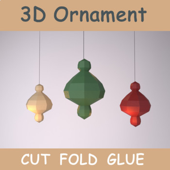 Preview of Baubles DIY Ornaments, Classroom hanging Decorations, DIY holiday crafts