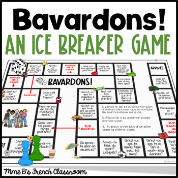 Bavardons! A first day of school ice-breaker game by Mme B's French ...