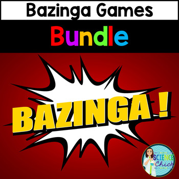Preview of Middle School Bazinga Games - Growing Bundle