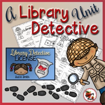 Preview of Be A Library Detective