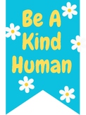 Be A kind Human Banner