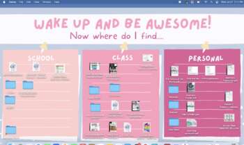 Preview of Be Awesome wallpaper desktop organizer
