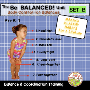 Preview of PE: Be Balanced! Series Body Control & Coordination Set B