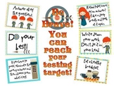 Be Brave! Reach your testing target! Test Prep Bulletin Board Kit