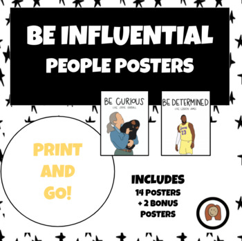 Preview of Be Influential People Posters