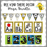 Be Kind Bee Themed Classroom Decor Bundle