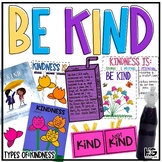 Be Kind Book Companion | Types of Kindness Activities and 
