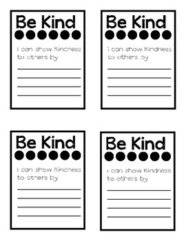 Be Kind Bulletin Board by School House Spirit | TPT