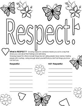21+ Respect Coloring Sheets : Free Coloring Pages