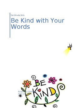 Preview of Be Kind with Your Words