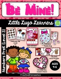 Be Mine Valentine 5 Numbers (PreK) Lessons