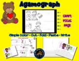 Be My Friend Valentine - Agamograph Craft & Write Activity *f