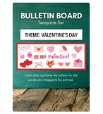 Be My Valentine - Valentine's Day Bulletin Board Kit on Canva