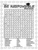Be Responsible Word Search