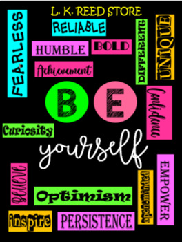 Preview of Be Yourself (Bulletin Board, Door Decor)