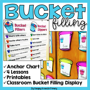 Preview of Be a Bucket Filler - Bucket Filler Activities