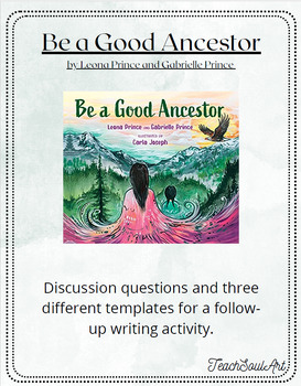 Preview of Be a Good Ancestor Indigenous Story Activity