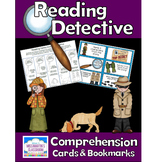 Reading Comprehension Task Cards and Bookmarks - Be a Read