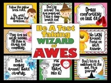 Be a Test Taking Wizard of AWES-Test Prep Bulletin Board