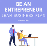 Be an Entrepreneur Lean Business Plan