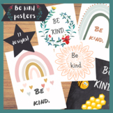 Be kind posters. Classroom displays. Positive posters. Mot