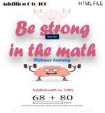 Be strong in the addition 0 to 100 : Interactive Math Game