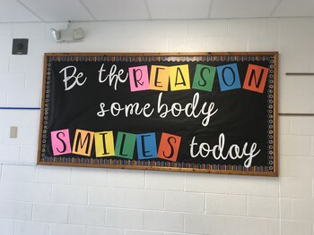 Be the Reason Someone Smiles Today by Caitlyn Hanson | TPT