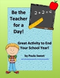 Be the Teacher for a Day!