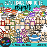 Beach Bags and Totes Clipart