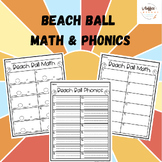 Beach Ball Math and Phonics