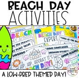 Beach Day | End of Year Activities | Theme Days | Summer C