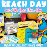 Beach Day End of the Year Theme Day Activities Countdown t