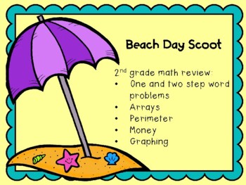 Preview of Beach Day Math!