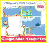 Beach Editable Google Slides Template Presentation