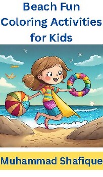 Preview of Beach Fun Coloring Activities for Kids