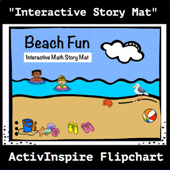 Preview of Beach Fun: Interactive Math Story Mat