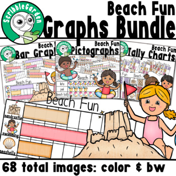 Preview of Beach Fun: Summer Graphs Bundle