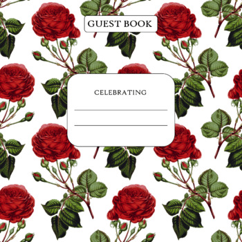 Preview of Beach Guest Book Any Occasions Book